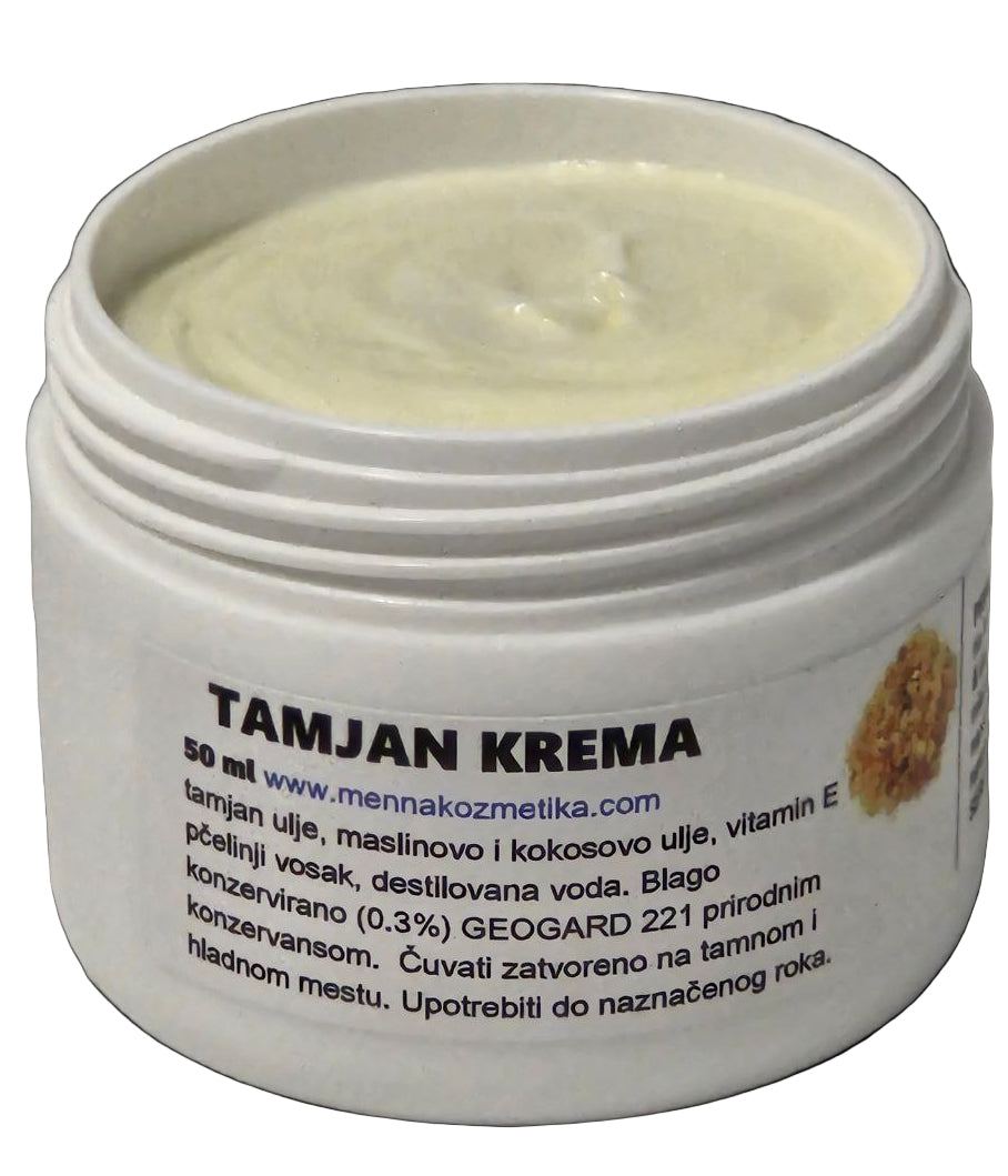 Tamjan krema protiv bora – prirodna anti-age nega lica