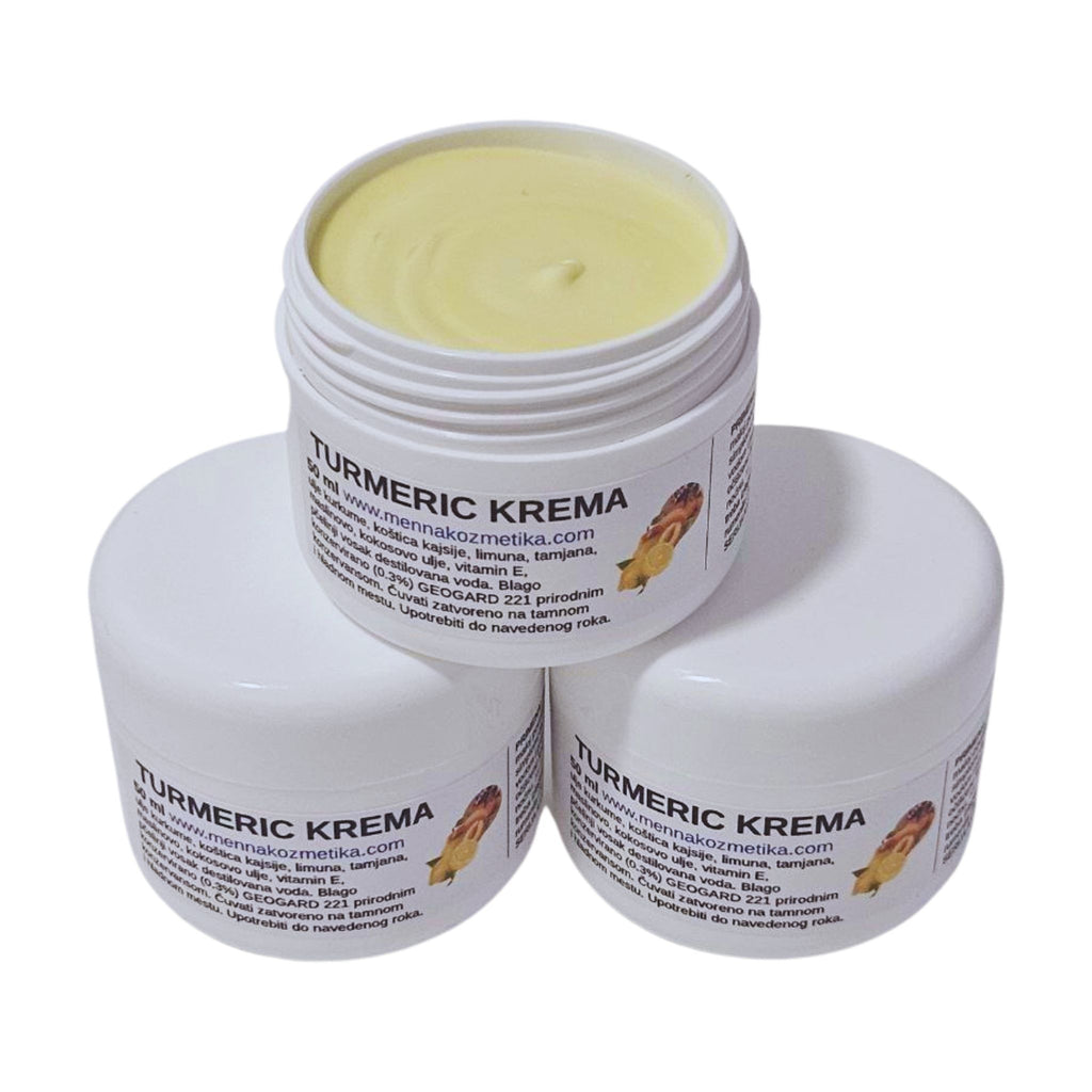 Kurkuma krema za regeneraciju i ublažavanje fleka