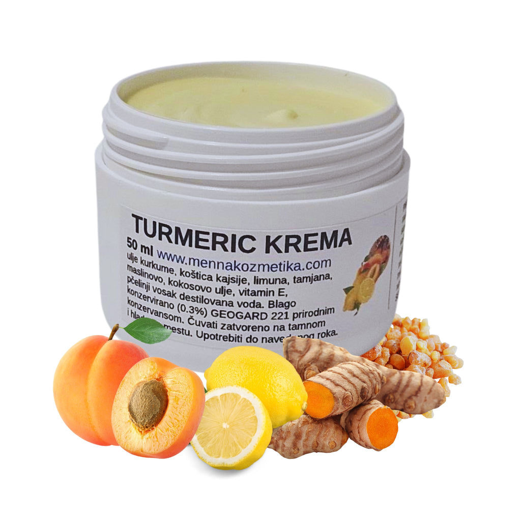 Kurkuma krema za lice – prirodna nega i sjaj kože