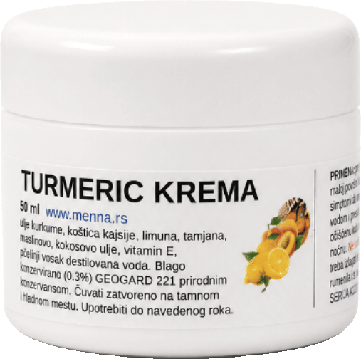 MENNA Turmeric krema, 50 ml